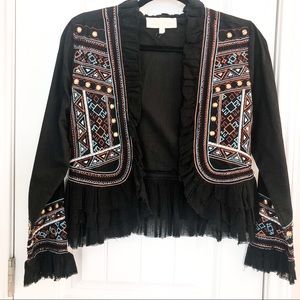 Love Sam Embroidered Blazer